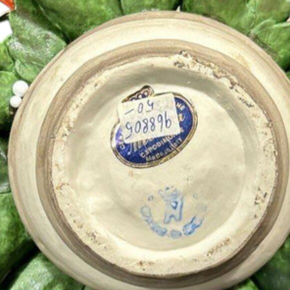 Mollica Capodimonte Porcelain Flower Bouquet IOB w/Hang Tag - Picture 11 of 12